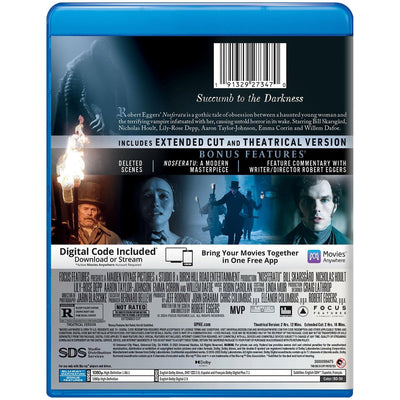 Носферату (2024) [Расширенная версия] (англ. язык) (Blu-ray)