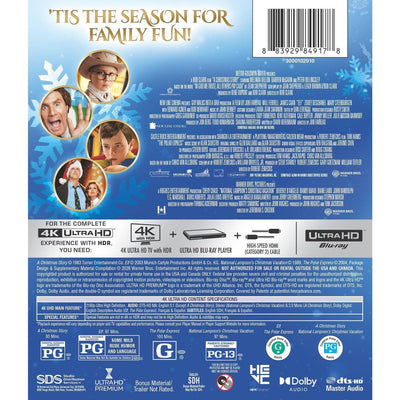Новогодняя коллекция фильмов (1983-2004) (англ. язык) (4K UHD)