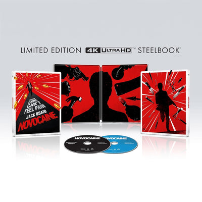 Новокаин (2025) (англ. язык) (4K UHD + Blu-ray) Steelbook
