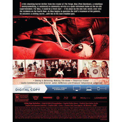 Обитель (2025) (англ. язык) (Blu-ray + DVD)