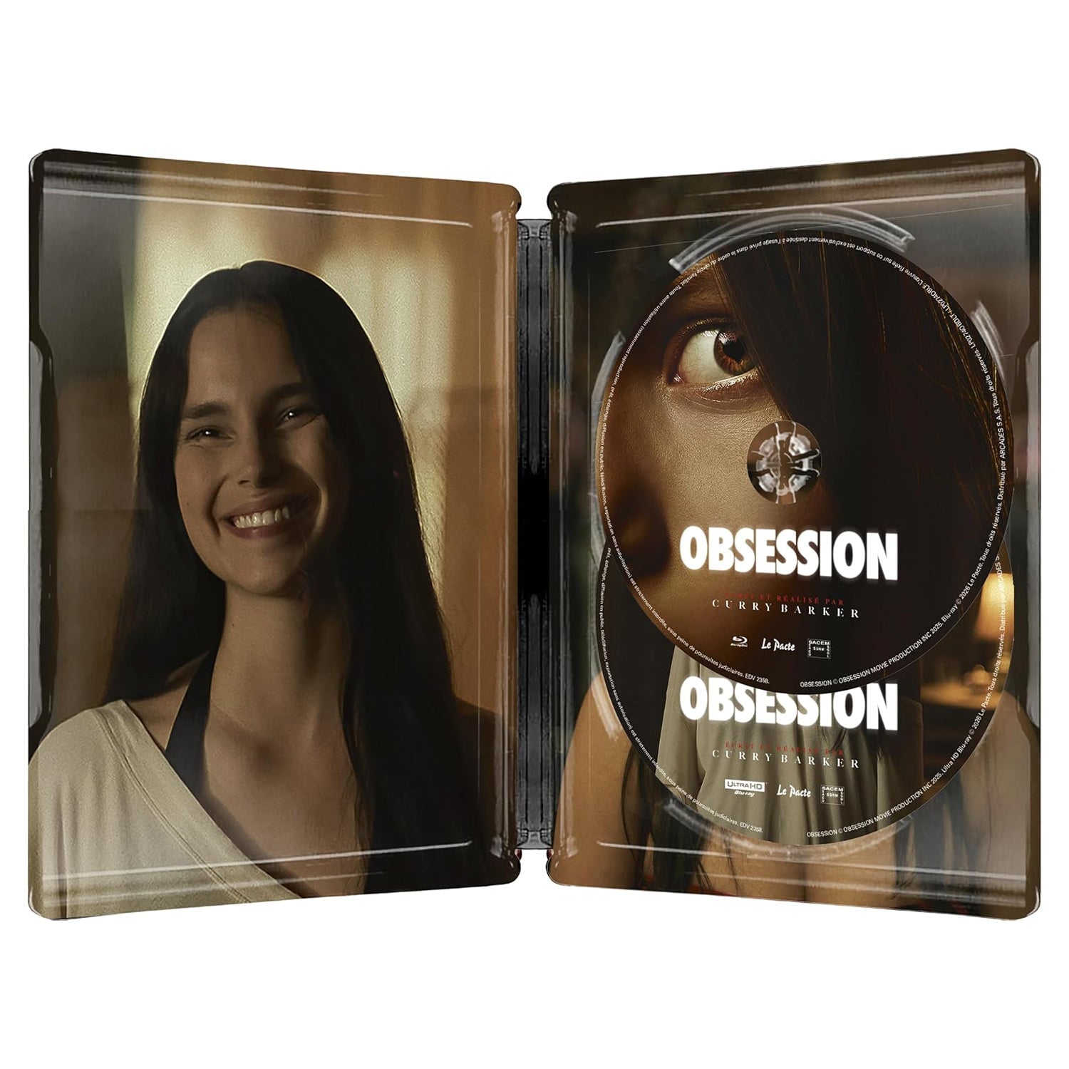 Обсессия (2025) (англ. язык) (4K UHD + Blu-ray) Steelcase
