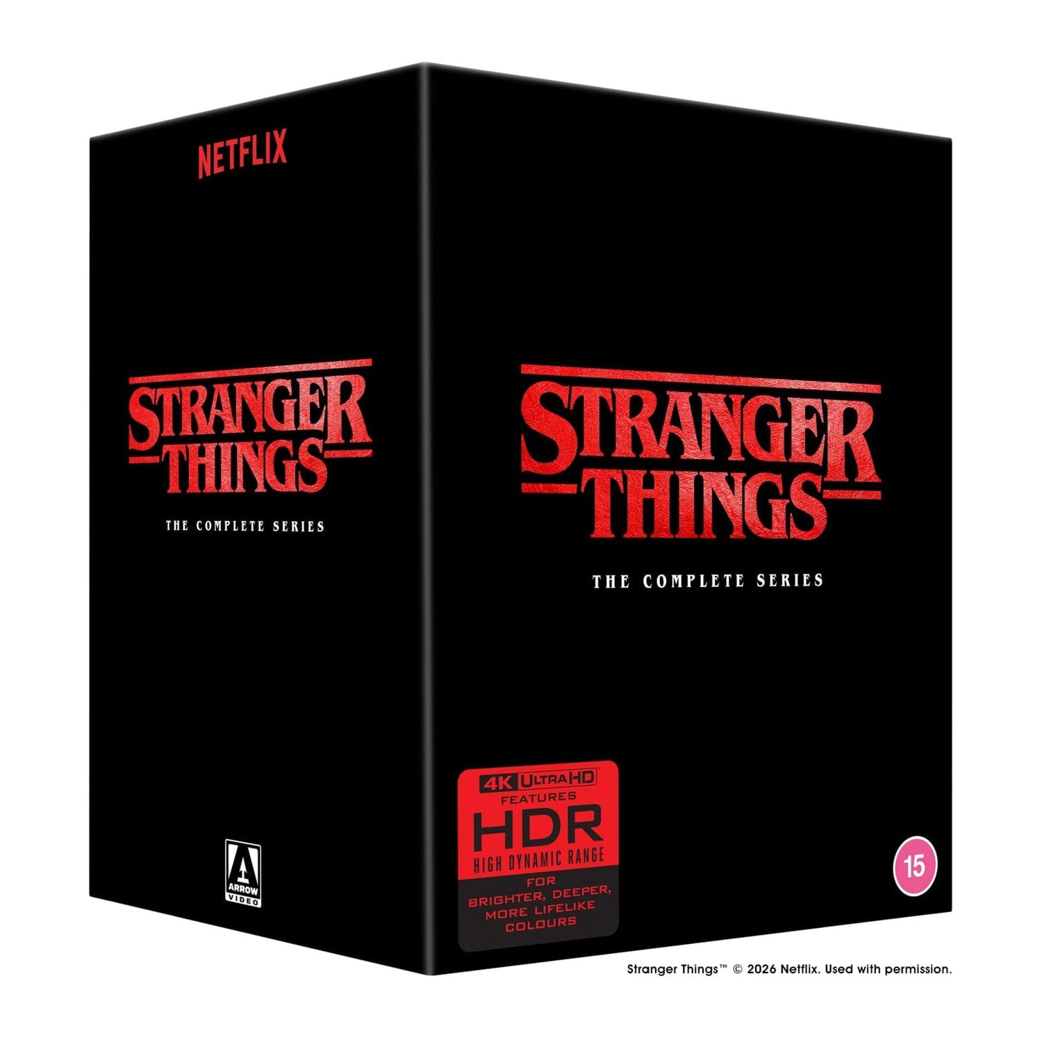 Очень странные дела: Сезоны 1-5 (2016-2025) (англ. язык) (4K UHD Blu-ray)