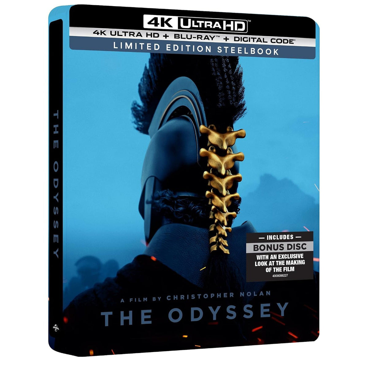Одиссея (2026) (англ. язык) (4K UHD + 2 Blu-ray) Steelbook