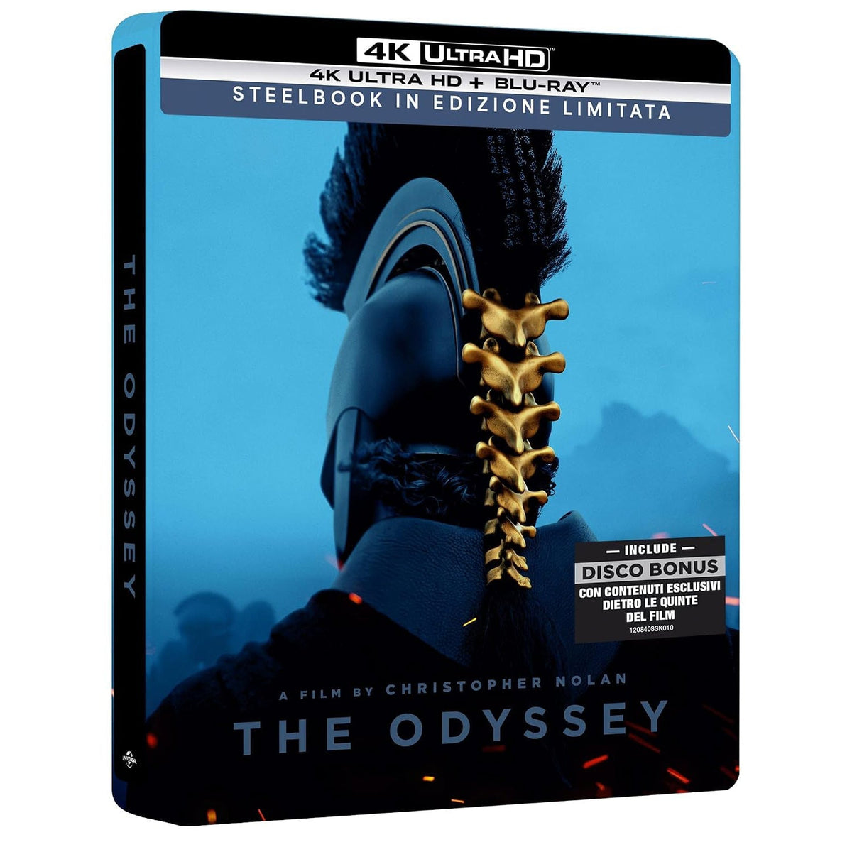 Одиссея (2026) (англ. язык) (4K UHD + 2 Blu-ray) Steelbook