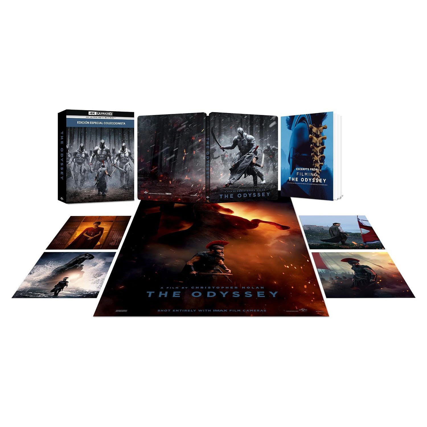 The Odyssey (2026) (4K UHD + 2 Blu-ray) Steelbook Ultimate