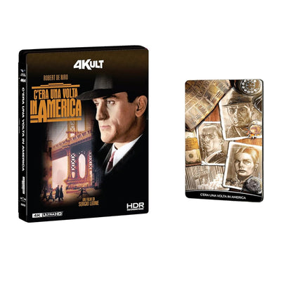 Однажды в Америке (1984) [Расширенная версия] (англ. язык) (2 4K UHD + Blu-ray) [4Kult]