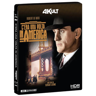 Однажды в Америке (1984) [Расширенная версия] (англ. язык) (2 4K UHD + Blu-ray) [4Kult]