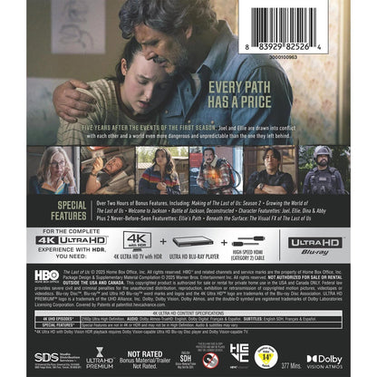 Одни из нас. Сезон 2 (англ. язык) (4K UHD Blu-ray)