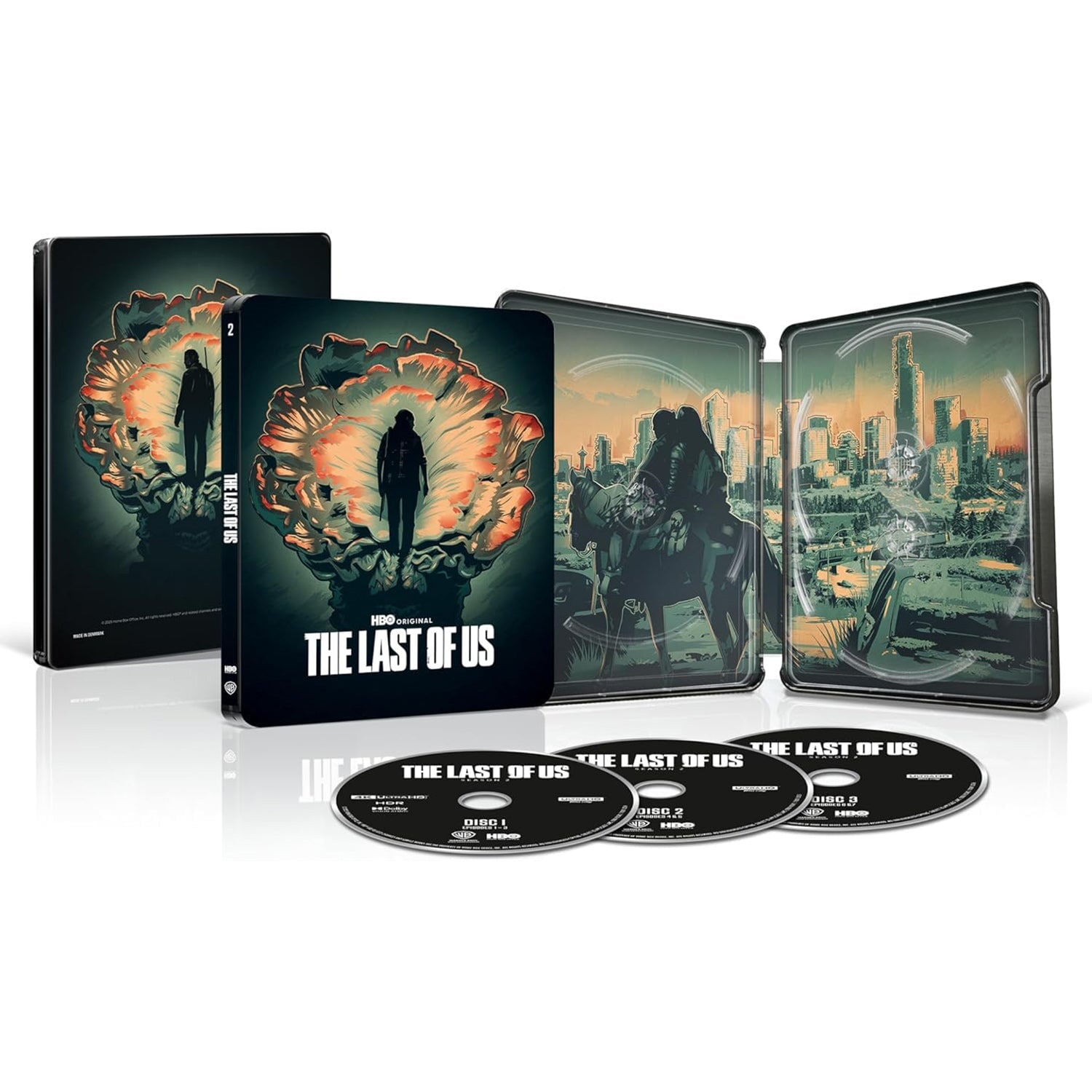 Одни из нас. Сезон 2 (англ. язык) (4K UHD Blu-ray) Steelbook