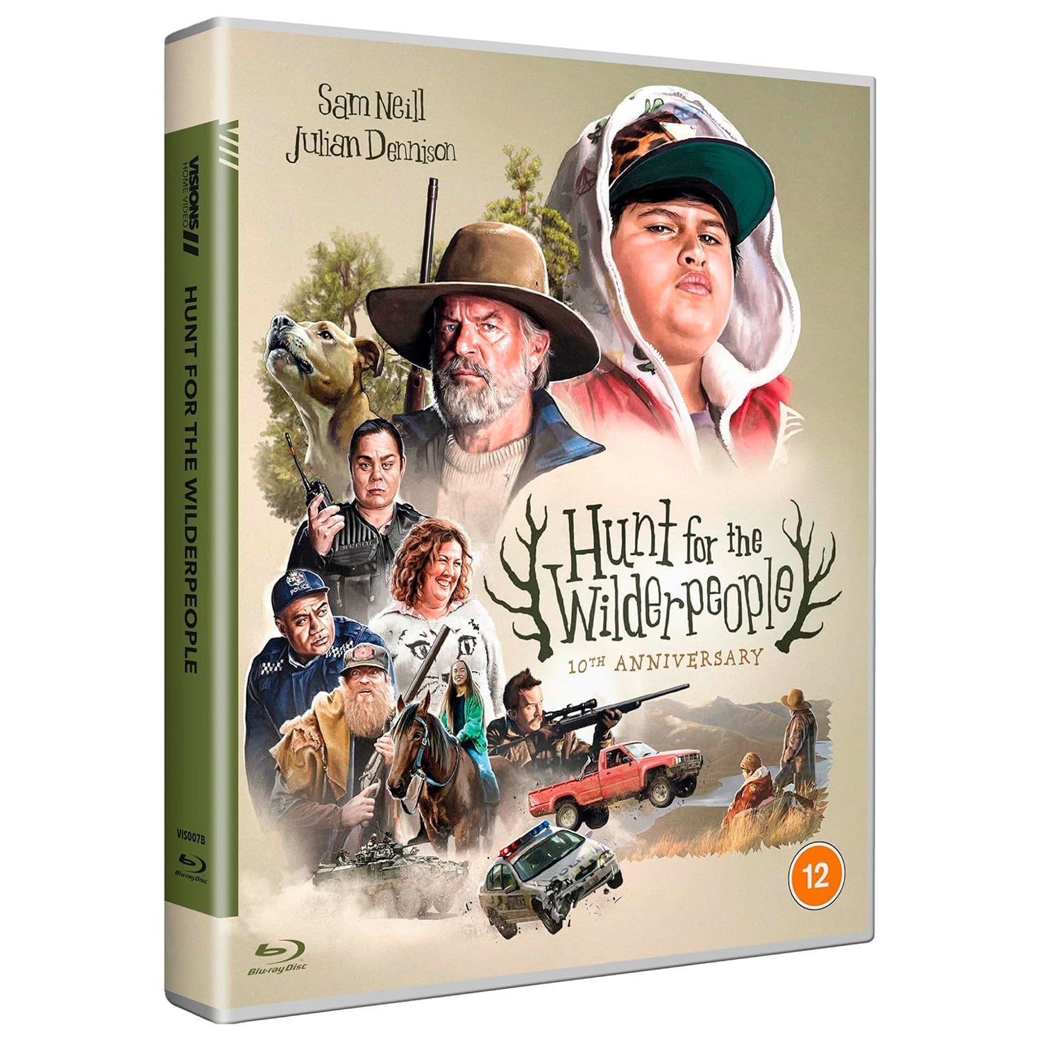 Охота на дикарей (2016) (англ. язык) (Blu-ray) [10th Anniversary]