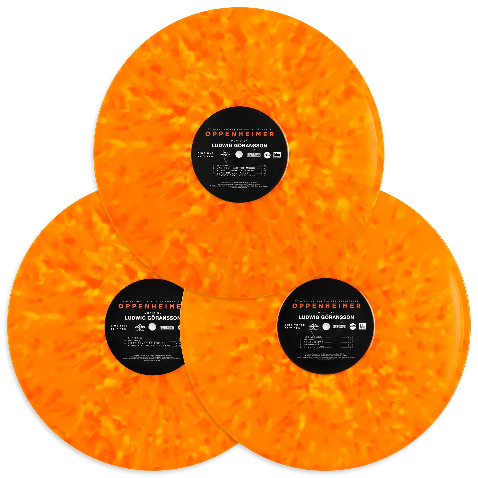 Oppenheimer (Original Motion Picture Soundtrack) (Exclusive Atomic Bomb Color Vinyl 3LP)