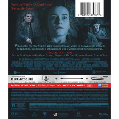 Орудия (2025) (англ. язык) (4K UHD Blu-ray)