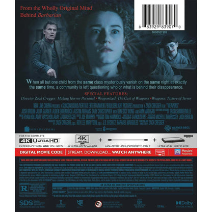 Орудия (2025) (англ. язык) (4K UHD Blu-ray)