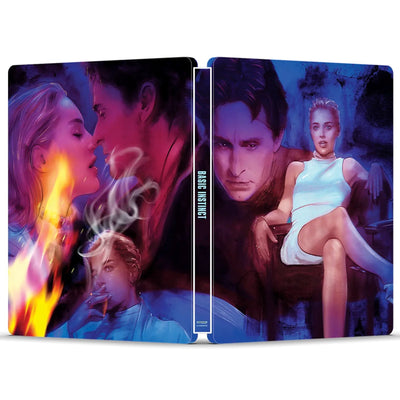 Основной инстинкт (1992) [Unrated Director's Cut] (англ. язык) (4K UHD + 2 Blu-ray) Steelbook