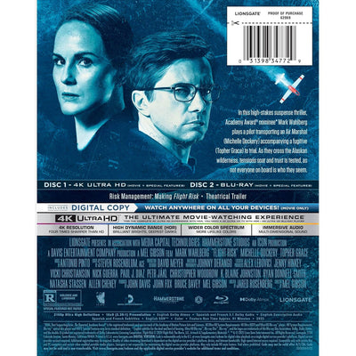 Особо опасный пассажир (2025) (англ. язык) (4K UHD + Blu-ray) Steelbook