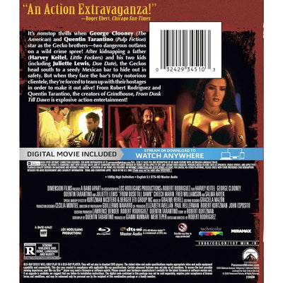 От заката до рассвета (1996) (англ. язык) (Blu-ray)