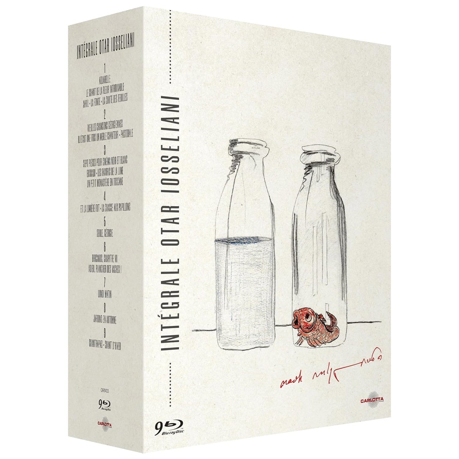 Отар Иоселиани: Полная коллекция фильмов (1966-2015) (9 Blu-ray) + Буклет