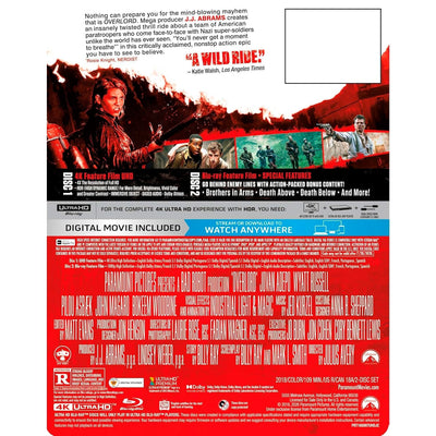 Оверлорд (2018) (4K UHD + Blu-ray) Steelbook