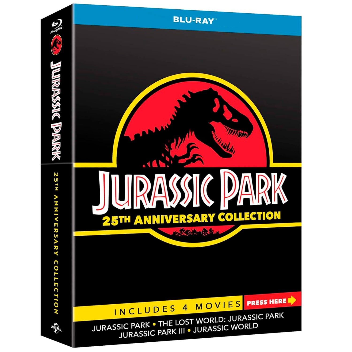 Jurassic Park 25th Anniversary Collection (4 Blu-ray