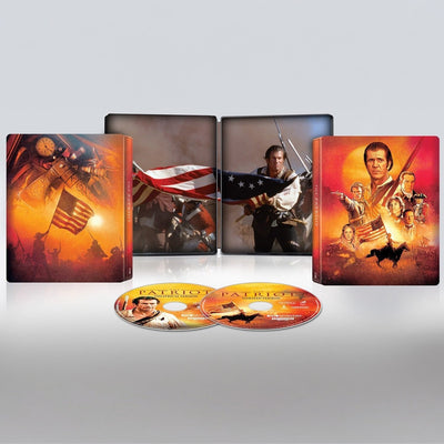 Патриот (2000) (англ. язык) (4K UHD + Blu-ray) Steelbook