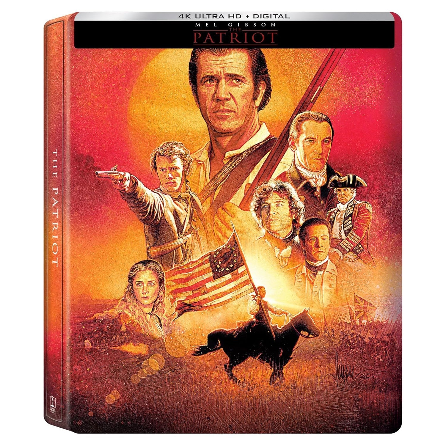 Патриот (2000) (англ. язык) (4K UHD Blu-ray) Steelbook