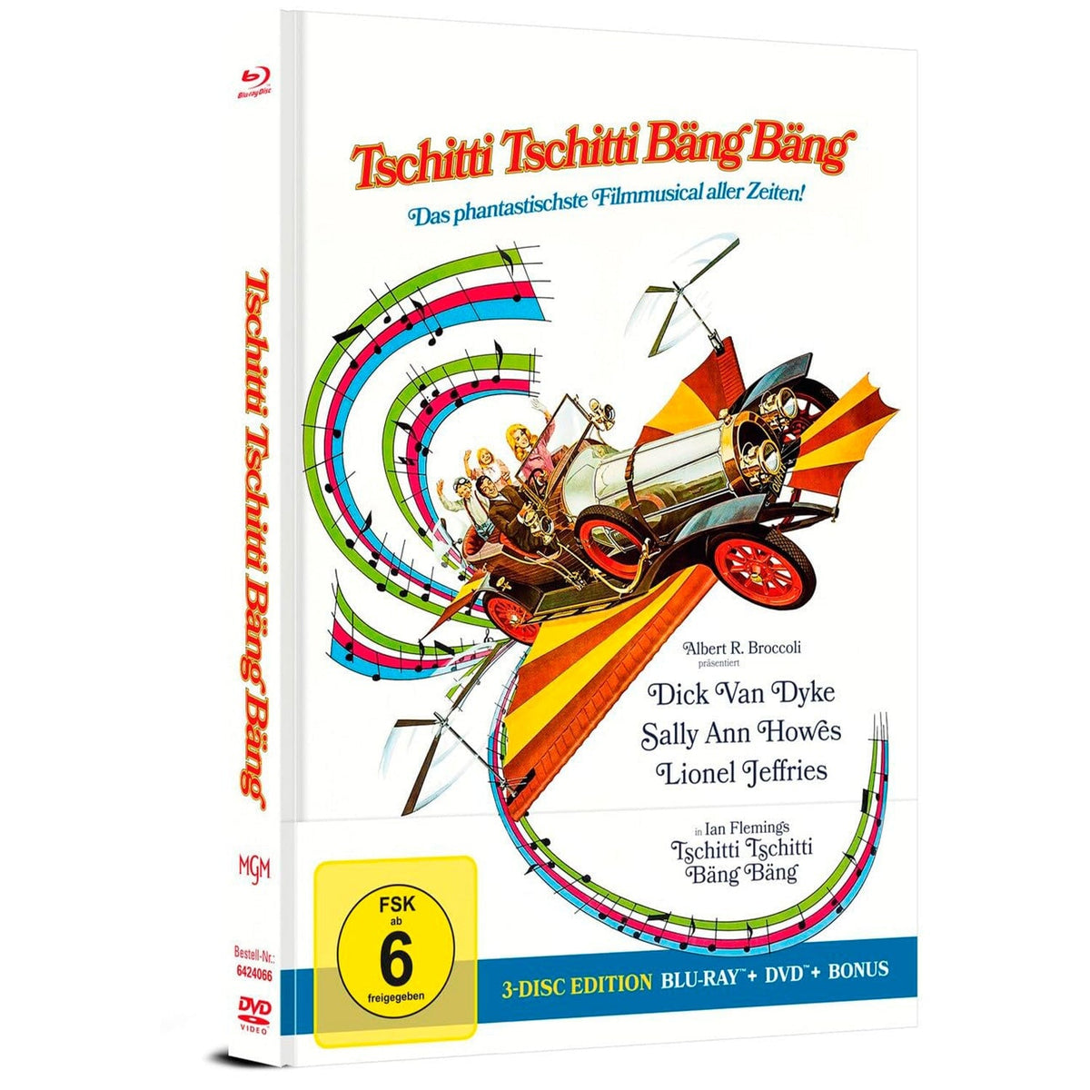 Chitty Chitty Bang Bang (1968) (Blu-ray + DVD + Bonus disc) Limited ...