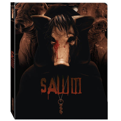 Пила 3 (2006) (англ. язык) (4K UHD + Blu-ray) Steelbook