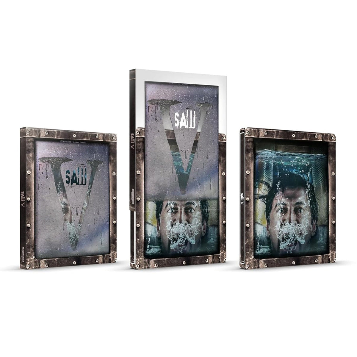 Пила 5 (2008) [Unrated] (англ. язык) (4K UHD + Blu-ray) Steelbook