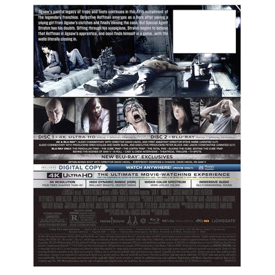 Пила 5 (2008) [Unrated] (англ. язык) (4K UHD + Blu-ray) Steelbook