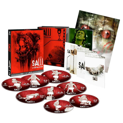 Пила: Коллекция 4 фильмов (2004-2007) (англ. язык) (4K UHD + Blu-ray) DigiPack Limited Edition [Midnight Classics]