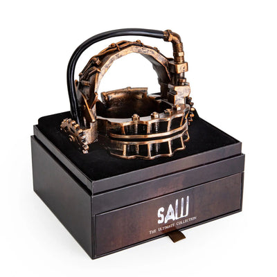 Пила: Коллекция 9 фильмов (англ. язык) (4K UHD + 3D Blu-ray + Blu-ray) with exclusive replica REVERSE BEAR TRAP