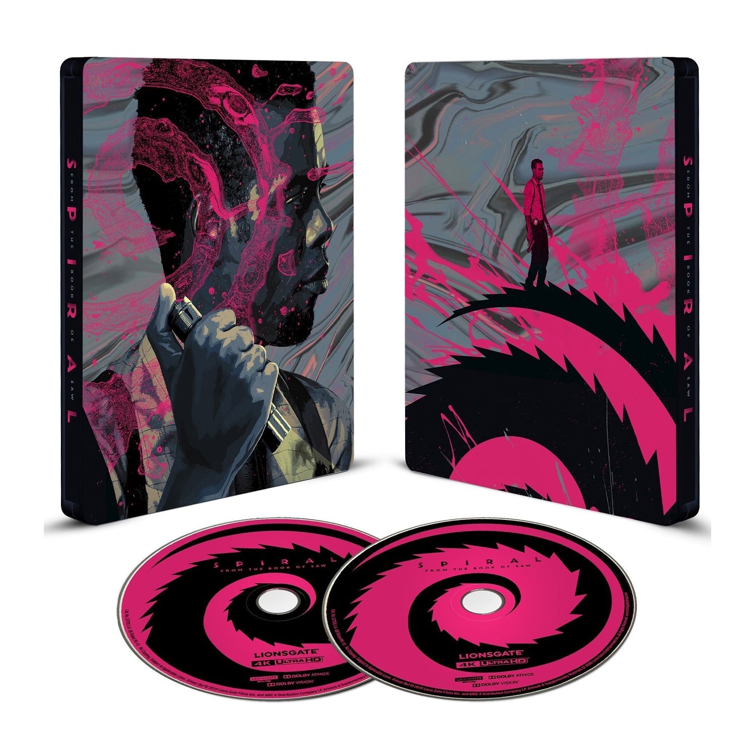 Пила: Спираль (2020) (англ. язык) (4K UHD + Blu-ray) Steelbook