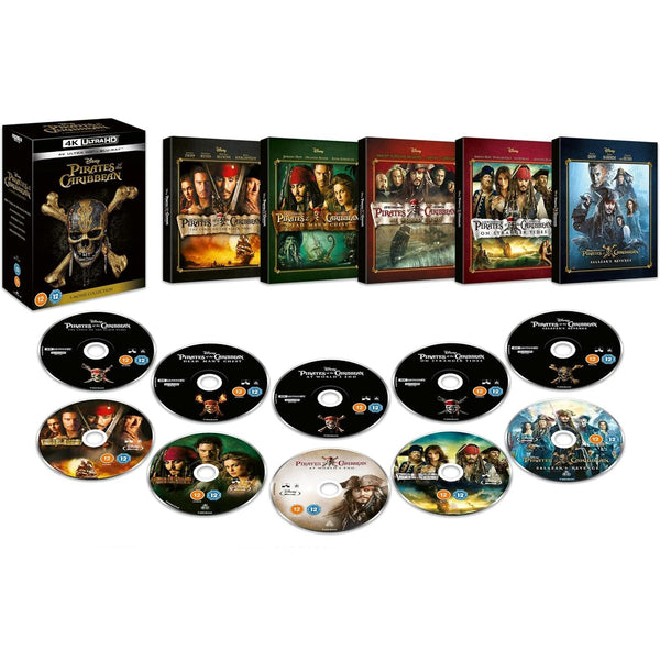 パイレーツ・オブ・カリビアン　4K UHD　５MOVIE COLLECTION Amazon.com: Pirates of the Caribbean - 5 Film Collection [4K
