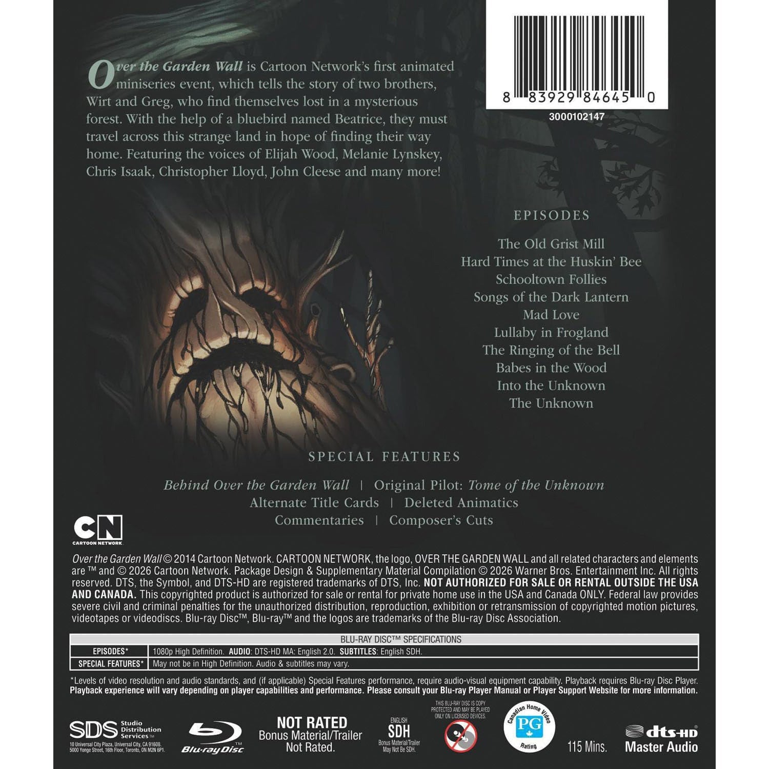 По ту сторону изгороди (ТВ, 2014) (англ. язык) (Blu-ray)