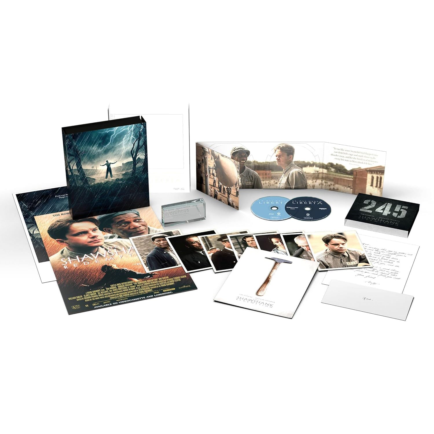 Побег из Шоушенка (англ. язык) (4K UHD + Blu-ray) The Film Vault #005 Limited Edition