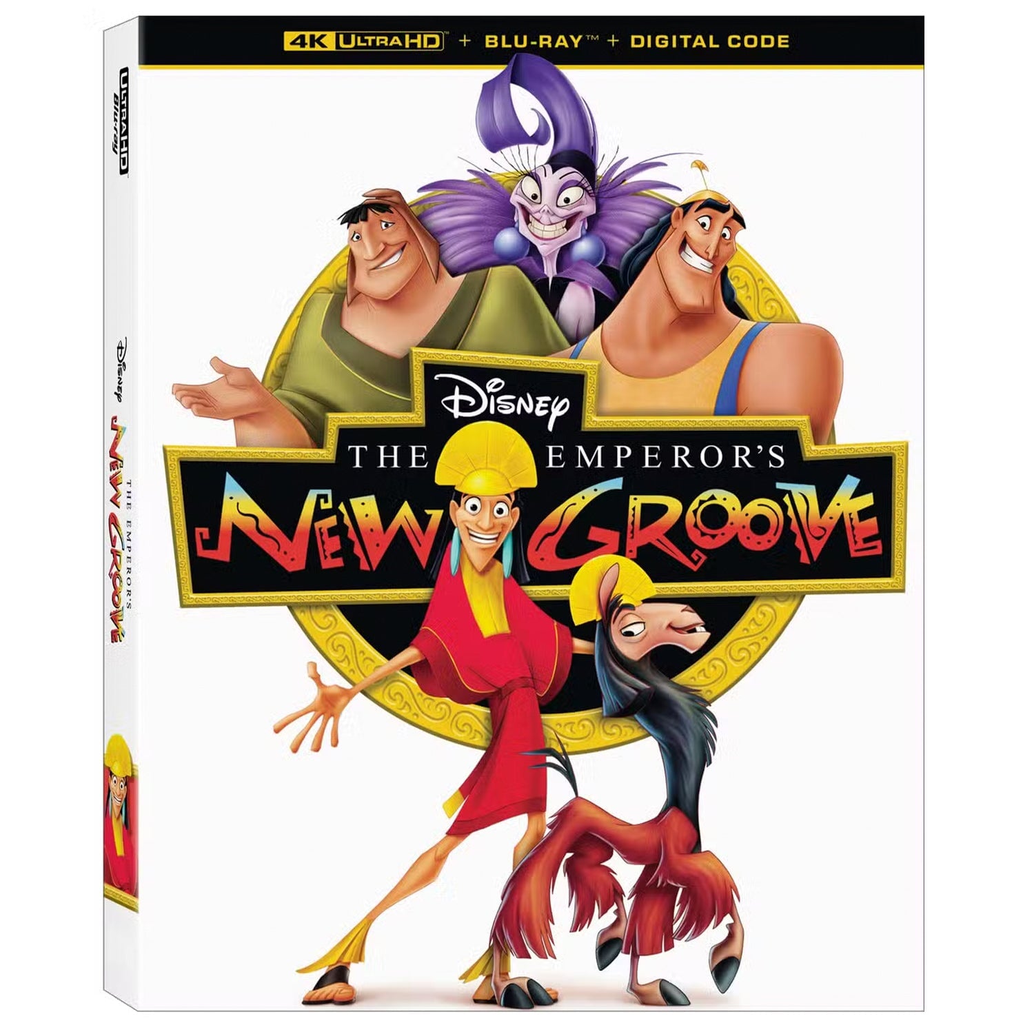 Похождения императора (2000) (4K UHD + Blu-ray) [25th Anniversary]