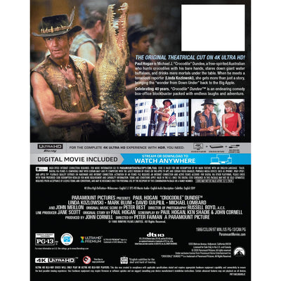Crocodile Dundee (1986) (4K UHD Blu-ray) Steelbook