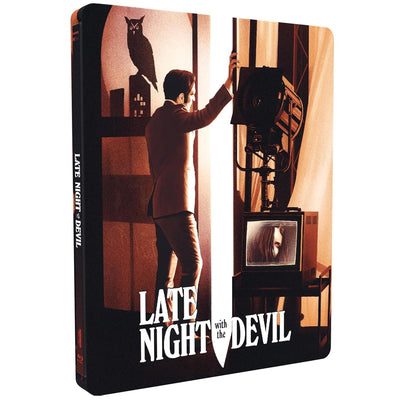 Полночь с дьяволом (2023) (англ. язык) (4K UHD + Blu-ray) Steelbook