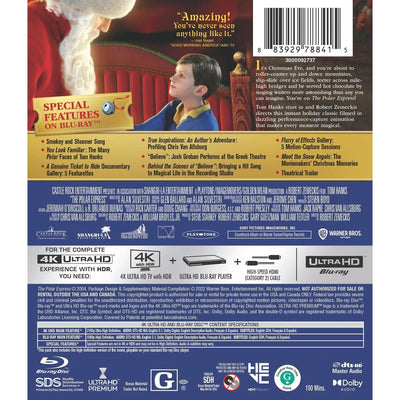 Полярный экспресс (2004) (англ. язык) (4K UHD + Blu-ray)