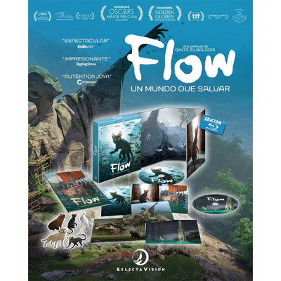 Поток (2024) (Blu-ray + Bonus Blu-ray + Booklet) DigiPack Collector's Edition