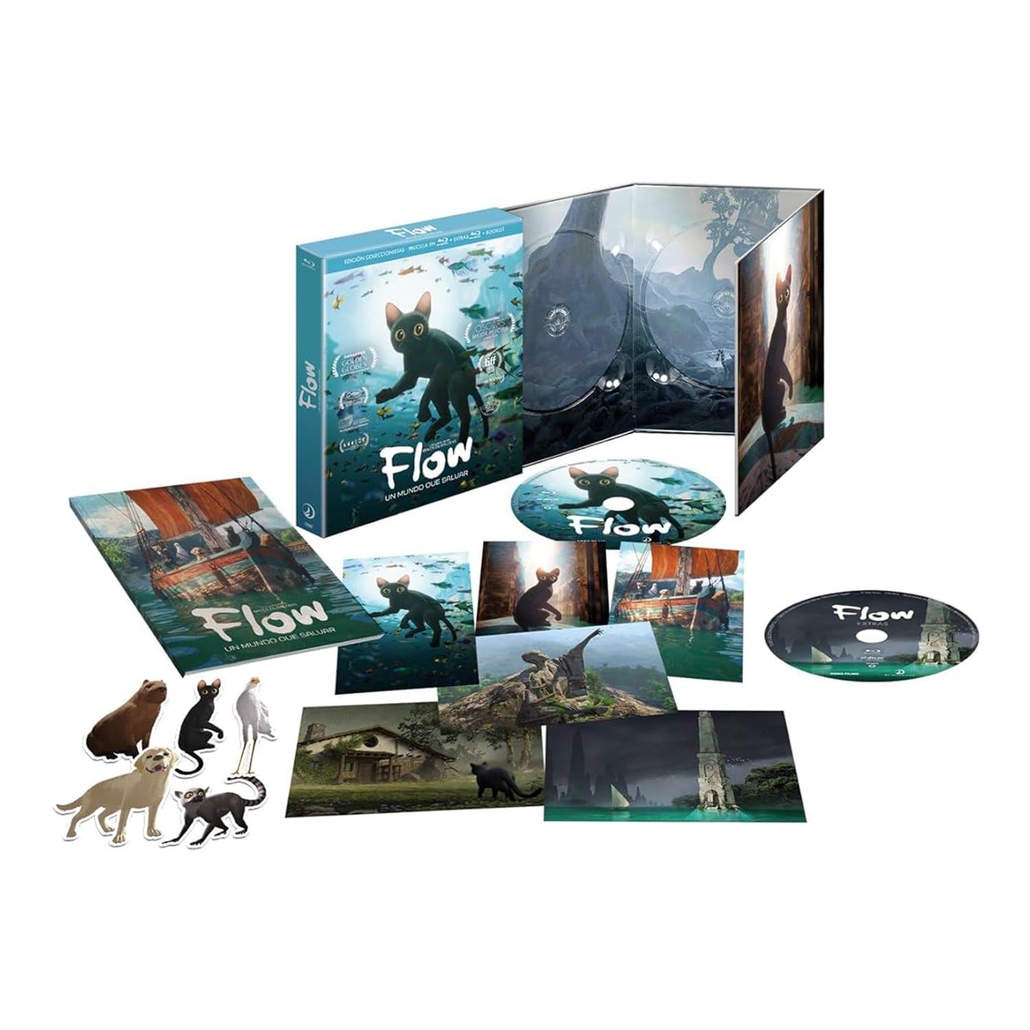 Flow (2024) (Blu-ray + Bonus Blu-ray + Booklet) DigiPack