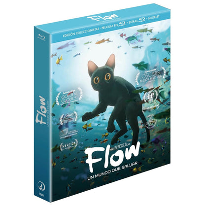 Поток (2024) (Blu-ray + Bonus Blu-ray + Booklet) DigiPack Collector's Edition