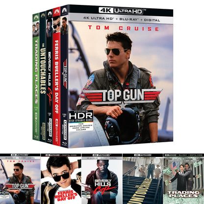 Потрясающие 80-е: 5 фильмов (4K UHD + Blu-ray) Bundle Pack