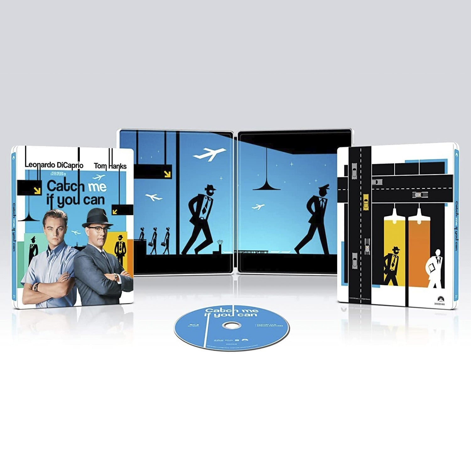 Поймай меня, если сможешь (2002) (англ. язык) (Blu-ray) Steelbook