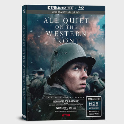 На Западном фронте без перемен (2022) (укр. яз.) (4K UHD + Blu-ray) Mediabook Limited Collector's Edition