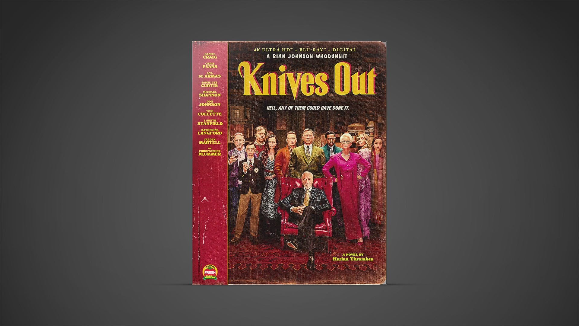 Knives Out (2019) (4K UHD + Blu-ray) Steelbook