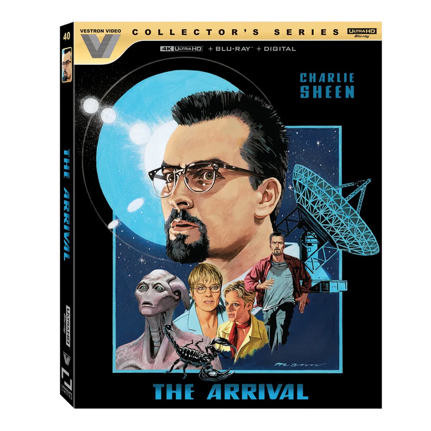 Прибытие (1996) (англ. язык) (4K UHD + Blu-ray) VESTRON Collector’s Series (#40)