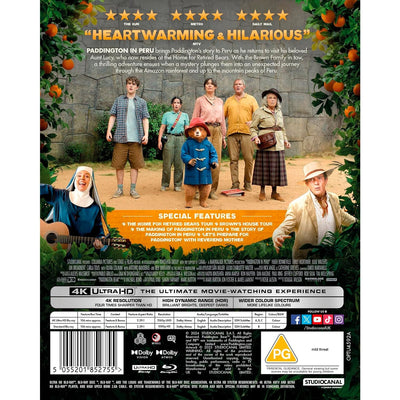 Приключения Паддингтона 3 (2024) (англ. язык) (4K UHD + Blu-ray)