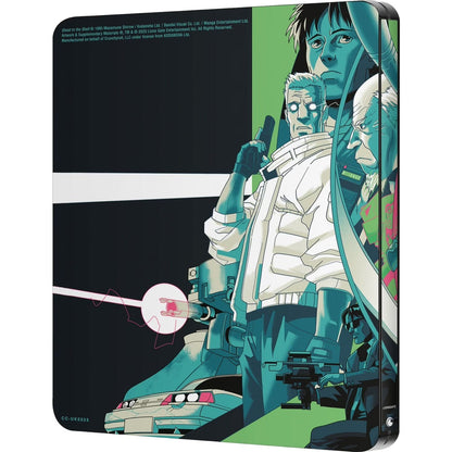 Призрак в доспехах (1995) (англ. язык) (4K UHD + Blu-ray) 30th Anniversary Edition Steelbook (Kuro / Black Edition)