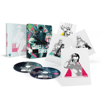 Призрак в доспехах (1995) (англ. язык) (4K UHD + Blu-ray) 30th Anniversary Edition Steelbook (Shiro / White Edition)